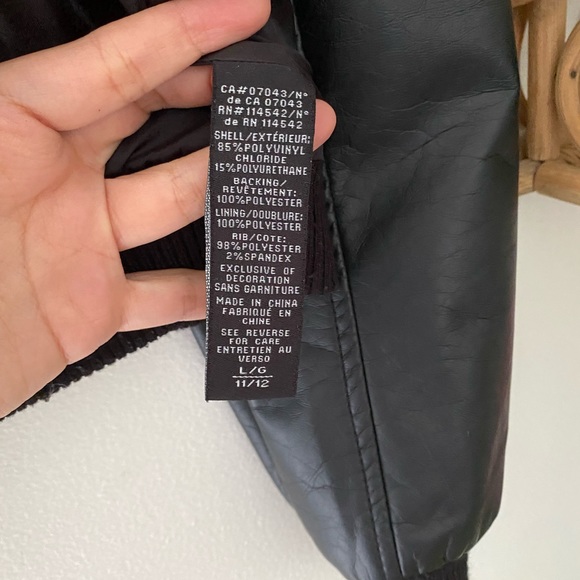 2/$25 Embroidered leather jacket🦋🌺 - Picture 5 of 7